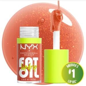 K-Care: NYX Professional Makeup Fat Oil Lip Drip*Hydrating Lip Oil*Peach/gold